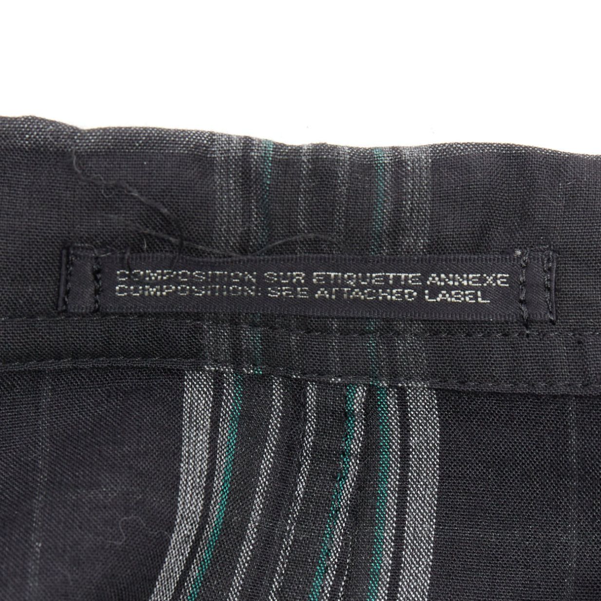Yohji Yamamoto YOHJI YAMAMOTO Homme Plus grey checked slashed pocket blazer jacket JP2 M Size 48R - 9 Thumbnail