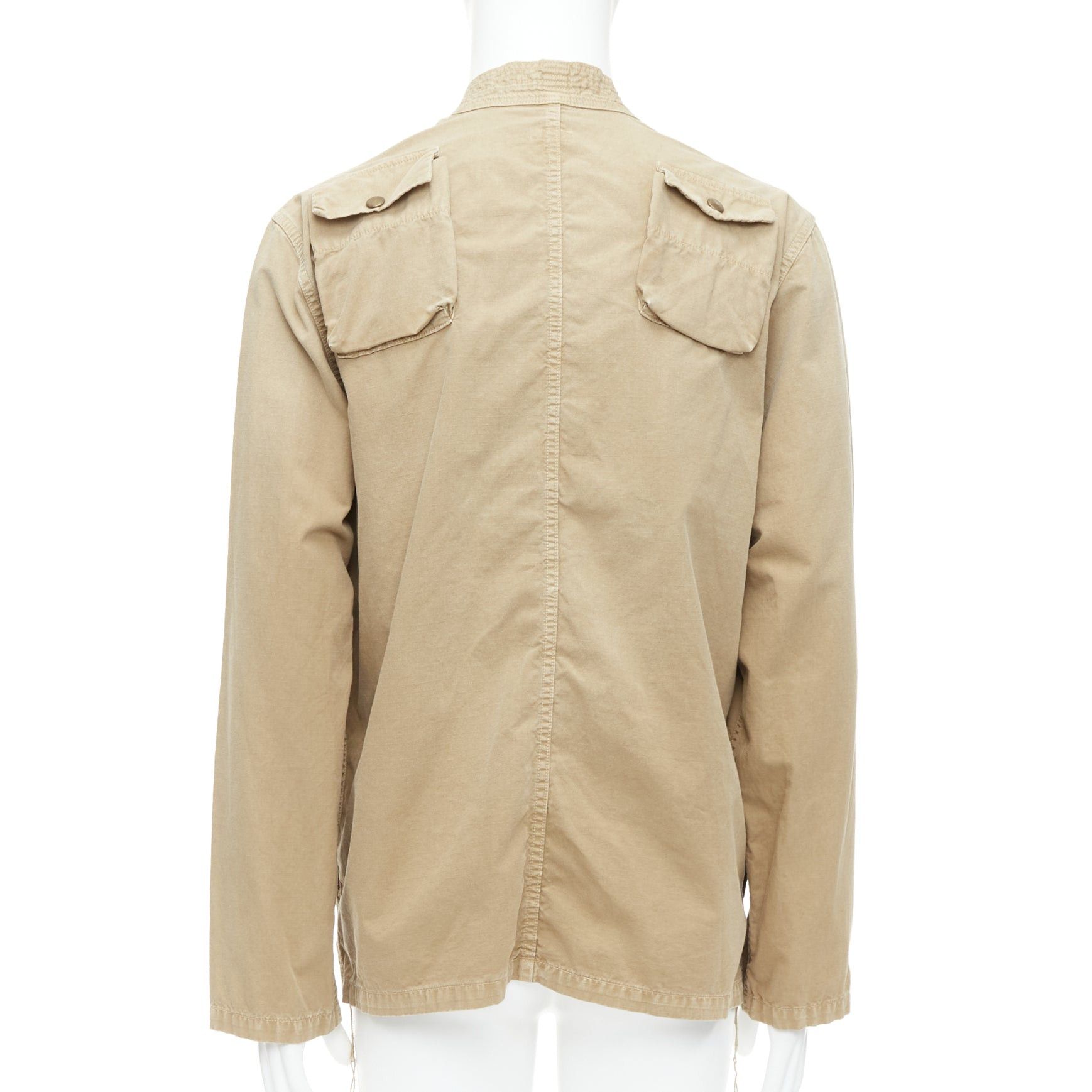 Kapital KAPITAL 2022 beige cotton multi cargo pocket kimono jacket JP4 XL Size US XL / EU 56 / 4 - 5 Thumbnail