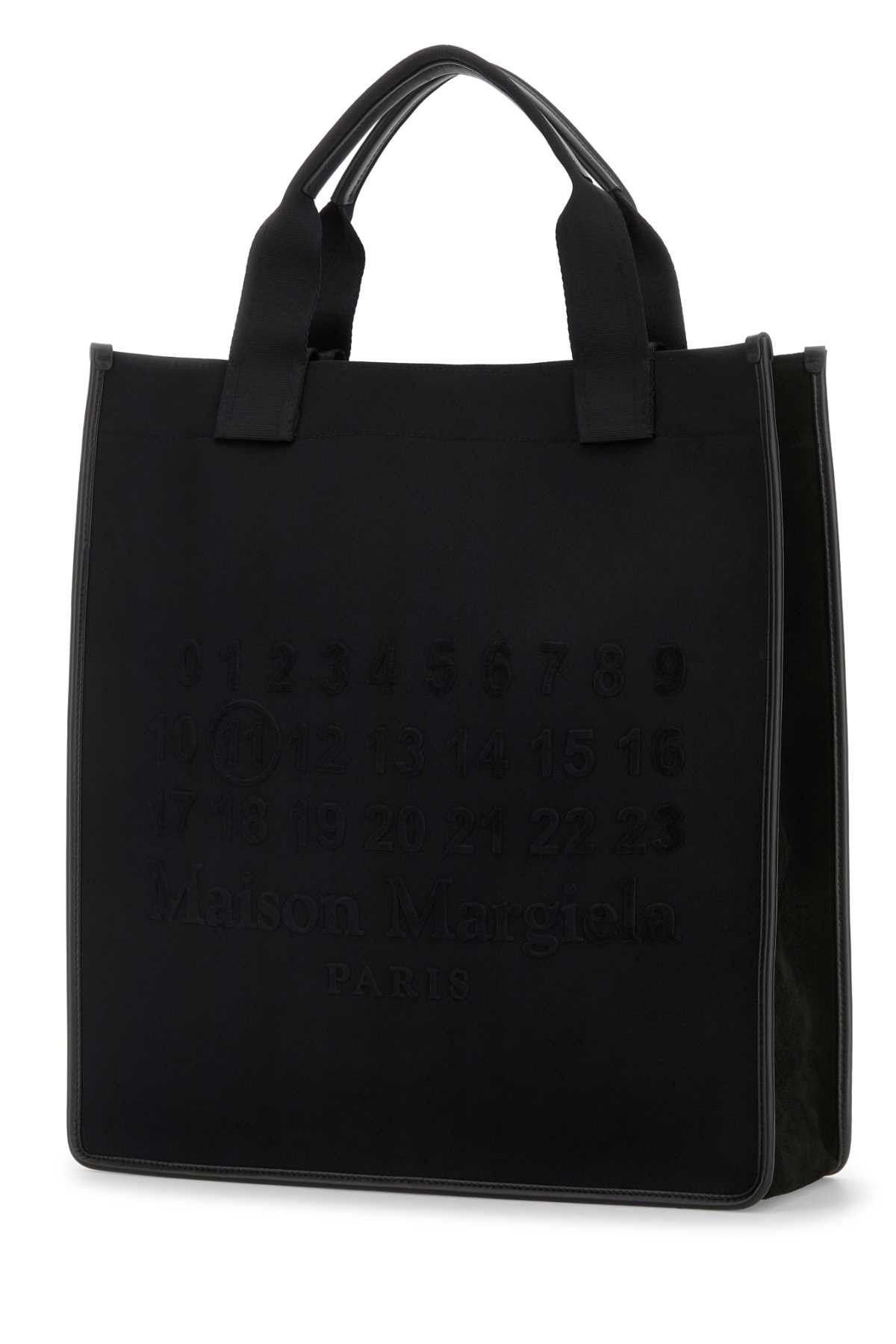 Maison Margiela Black Canvas Shopping Bag Size ONE SIZE - 2 Thumbnail