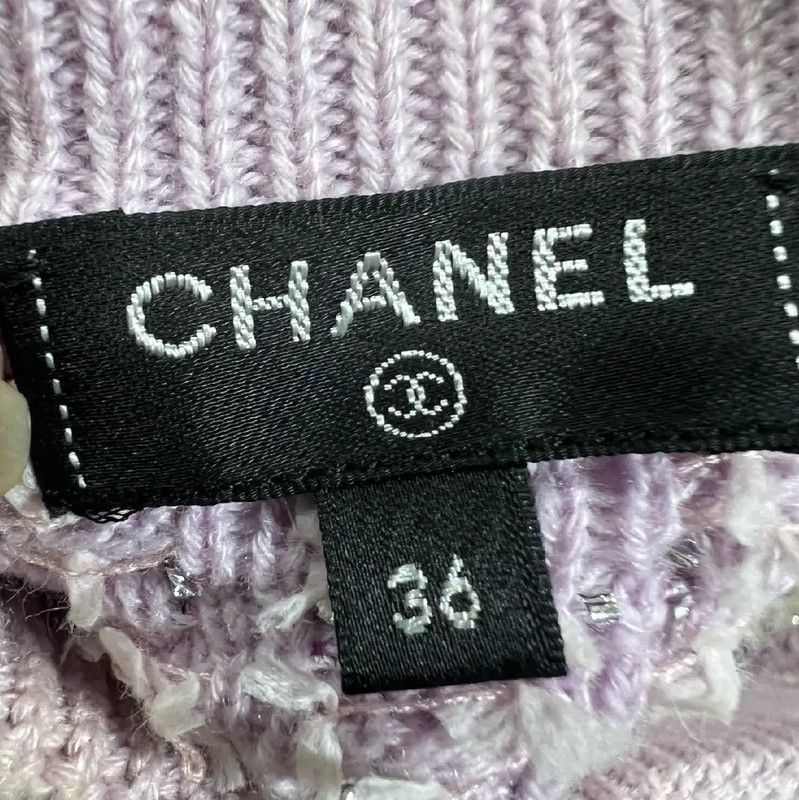 Chanel Chanel Pink Cotton Dress for Women 0089 Size M / US 6-8 / IT 42-44 - 3 Thumbnail