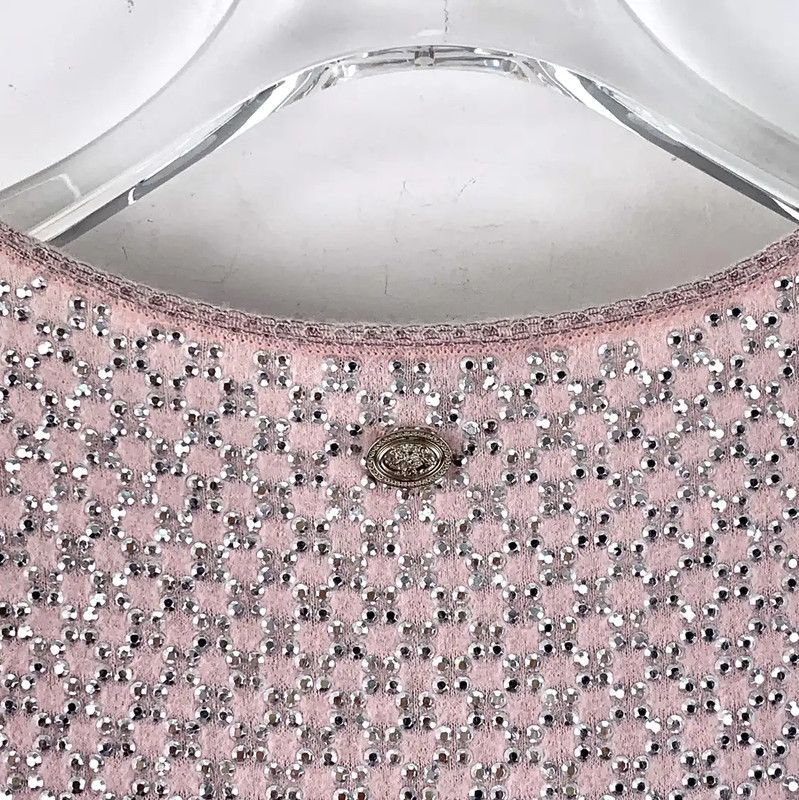 Chanel Chanel Pink Silk Dress Size XS 0089 Size XS / US 0-2 / IT 36-38 - 5 Thumbnail