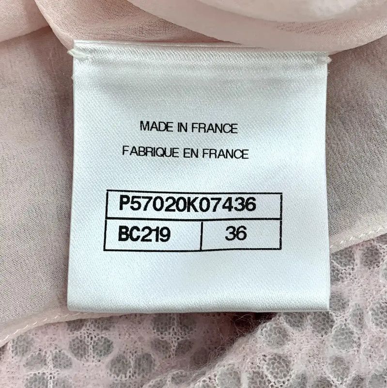 Chanel Chanel Pink Silk Dress Size XS 0089 Size XS / US 0-2 / IT 36-38 - 7 Thumbnail