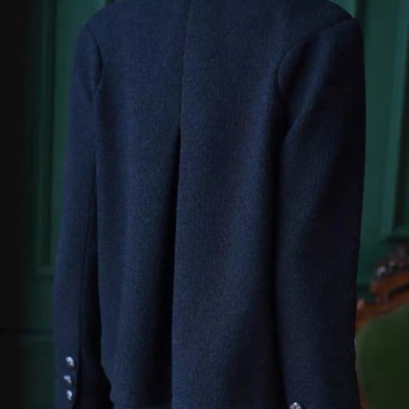Chanel Chanel Black Women's Cardigan Size M 0089 Size M / US 6-8 / IT 42-44 - 9 Thumbnail