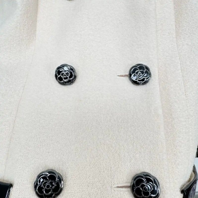 Chanel Chanel Spring Autumn Color Block Women's Coat 0089 Size M / US 6-8 / IT 42-44 - 4 Thumbnail