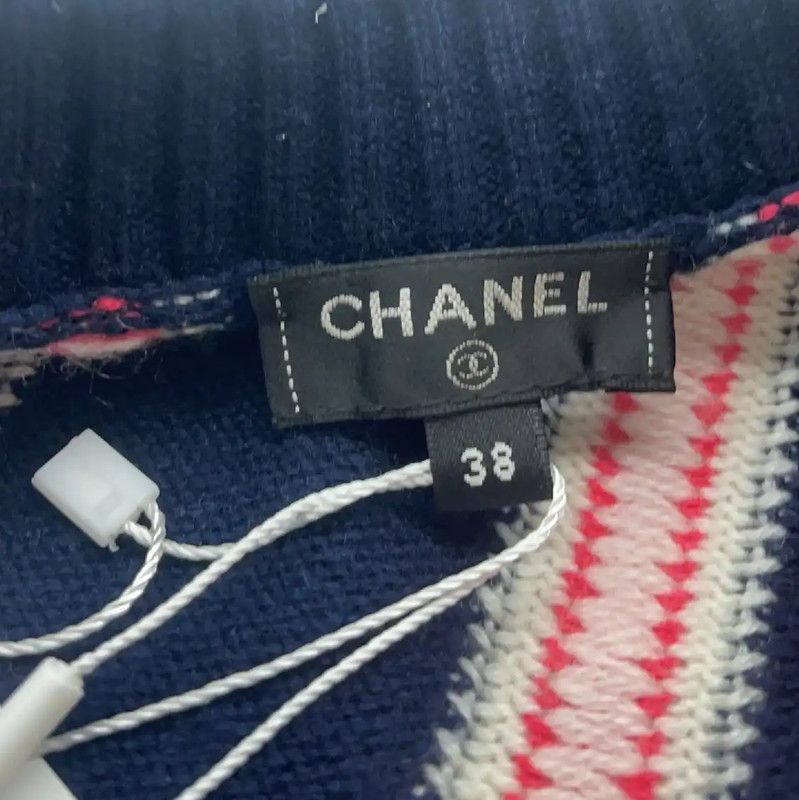 Chanel Chanel Colorful Cashmere Women's Cardigan 0089 Size M / US 6-8 / IT 42-44 - 3 Thumbnail
