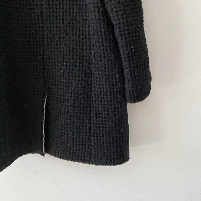 Chanel Chanel Black Wool Cardigan for Women 0089 Size M / US 6-8 / IT 42-44 - 7 Thumbnail