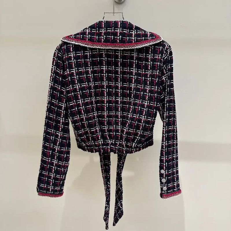 Chanel Chanel Black Tweed Cropped Cardigan for Women 0089 Size XS / US 0-2 / IT 36-38 - 5 Thumbnail