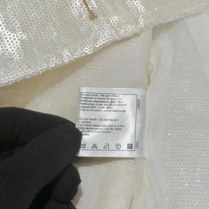 Chanel Chanel M Size Spring Jacket in Off-White 0089 Size M / US 6-8 / IT 42-44 - 8 Thumbnail