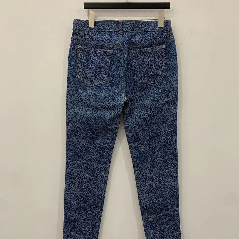 Chanel Chanel Blue Denim Women's Pants Size L 0089 Size 30" / US 8 / IT 44 - 3 Thumbnail