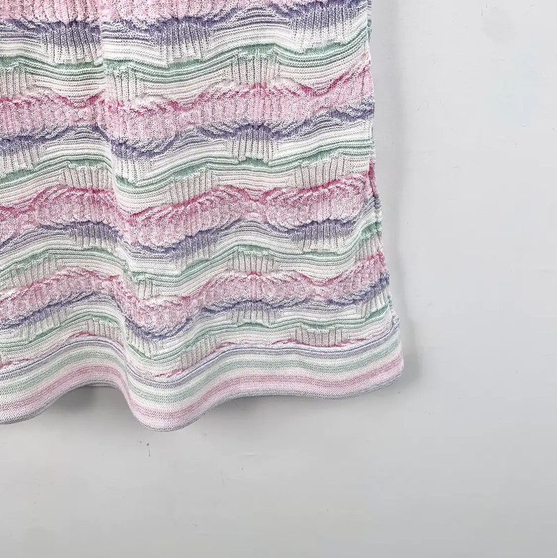Chanel Chanel Colorful Cotton Women's Dress XS 0089 Size XS / US 0-2 / IT 36-38 - 4 Thumbnail