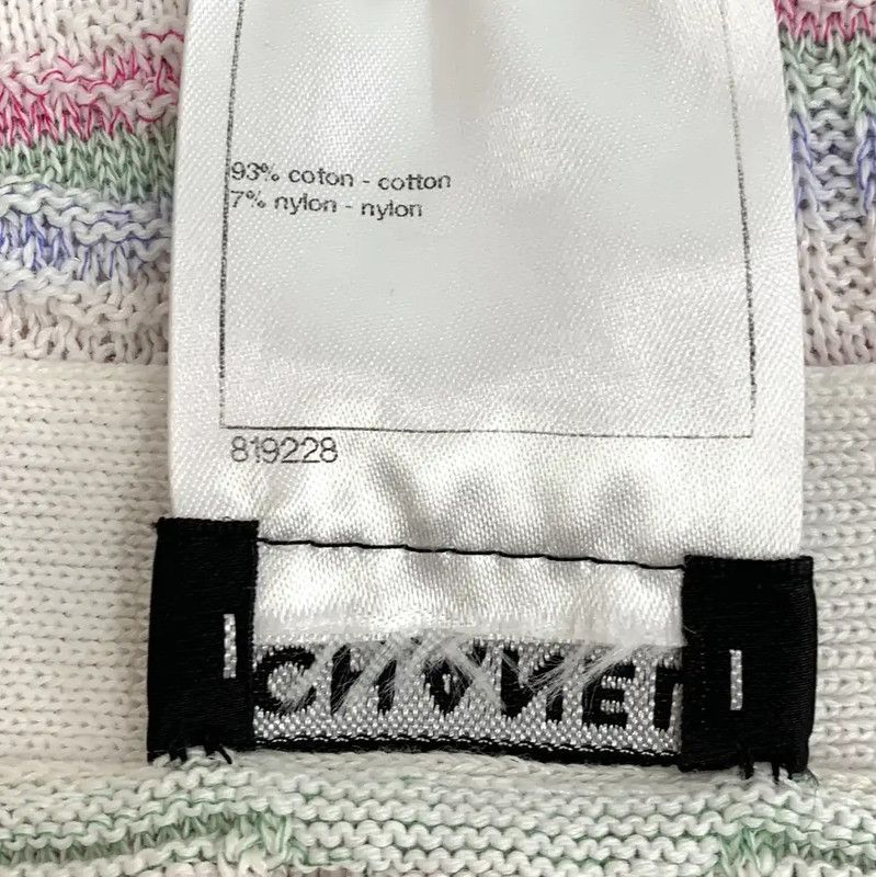 Chanel Chanel Colorful Cotton Women's Dress XS 0089 Size XS / US 0-2 / IT 36-38 - 7 Thumbnail