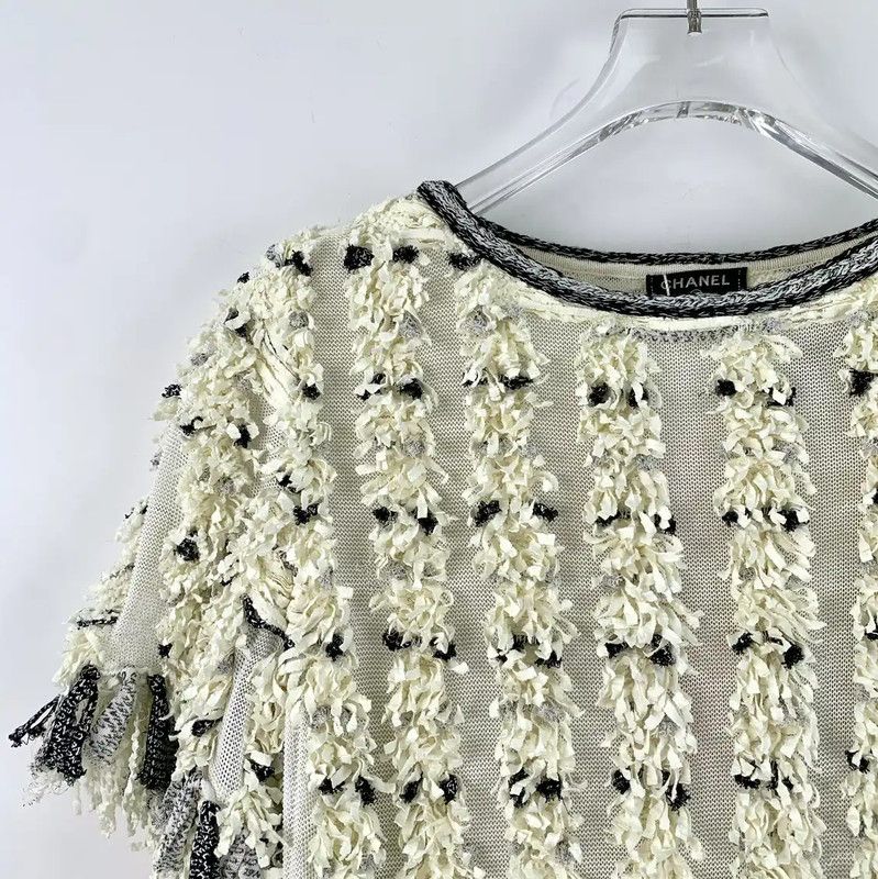 Chanel Chanel Beige Cotton Women's Dress - XS Size 0089 Size XS / US 0-2 / IT 36-38 - 3 Thumbnail