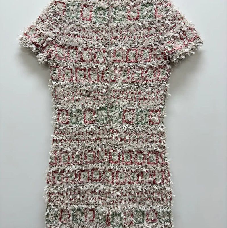 Chanel Chanel Multicolor Wool Blend Women's Dress 0089 Size S / US 4 / IT 40 - 2 Thumbnail