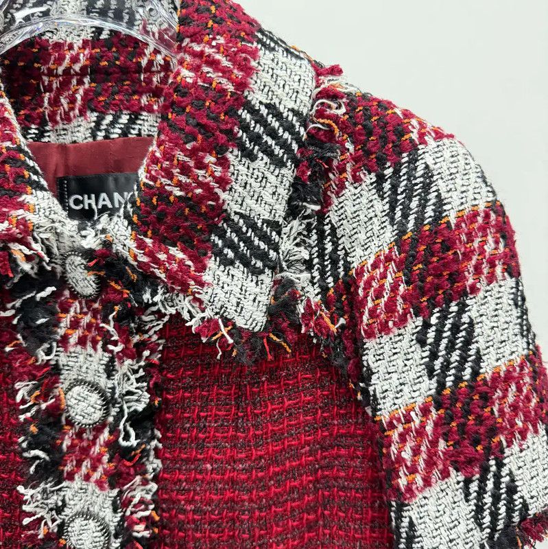 Chanel Chanel Color-Blocked Cotton Cardigan for Women 0089 Size XS / US 0-2 / IT 36-38 - 4 Thumbnail