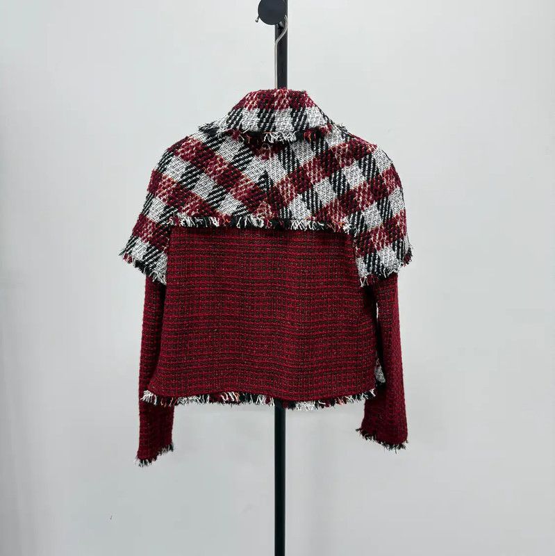 Chanel Chanel Color-Blocked Cotton Cardigan for Women 0089 Size XS / US 0-2 / IT 36-38 - 2 Thumbnail
