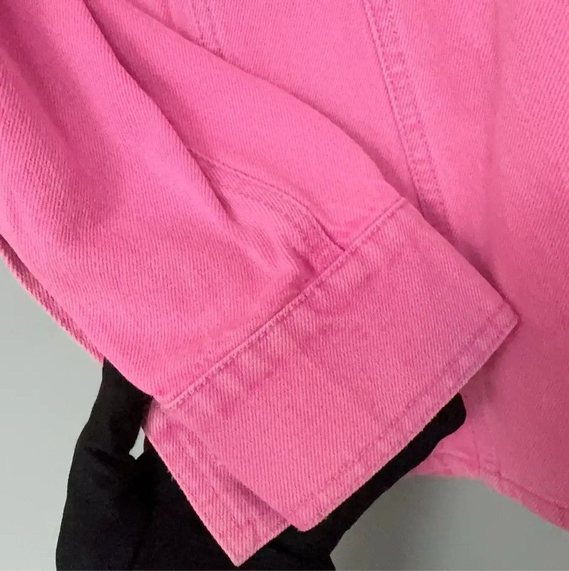Chanel Chanel Pink Denim Long Sleeve Cardigan 0089 Size M / US 6-8 / IT 42-44 - 8 Thumbnail