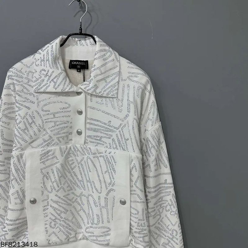 Chanel Chanel Multicolor Women's Sweatshirt 0089 Size XL / US 12-14 / IT 48-50 - 2 Thumbnail