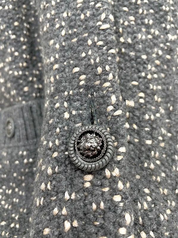 Chanel Chanel Color Block Cashmere Blend Cardigan 0089 Size S / US 4 / IT 40 - 5 Thumbnail