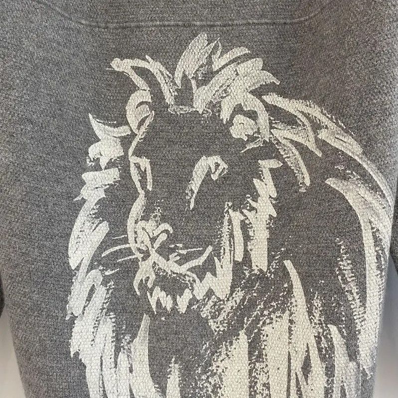 Chanel Chanel Gray Wool Blend Sweater with Lion Design 0089 Size M / US 6-8 / IT 42-44 - 5 Thumbnail