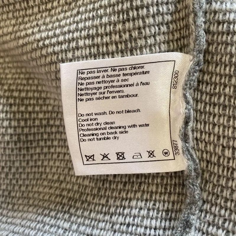 Chanel Chanel Gray Wool Blend Sweater with Lion Design 0089 Size M / US 6-8 / IT 42-44 - 9 Thumbnail