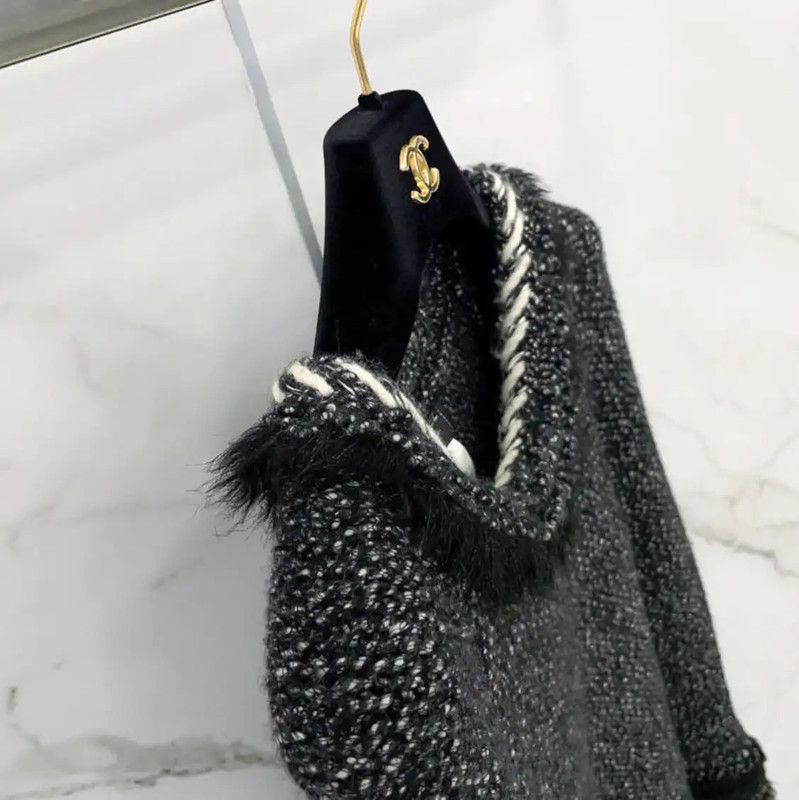 Chanel Chanel Black Long Sleeve Dress with Ruffles 0089 Size S / US 4 / IT 40 - 7 Thumbnail