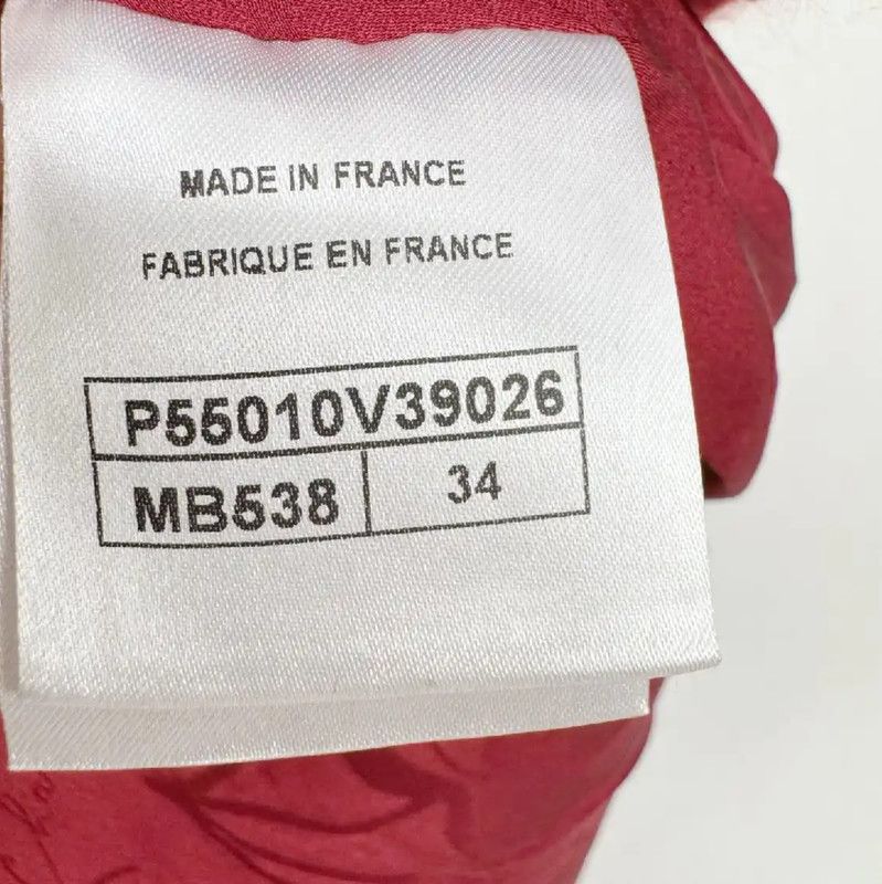 Chanel Chanel Red Winter Coat for Women 0089 Size S / US 4 / IT 40 - 6 Thumbnail