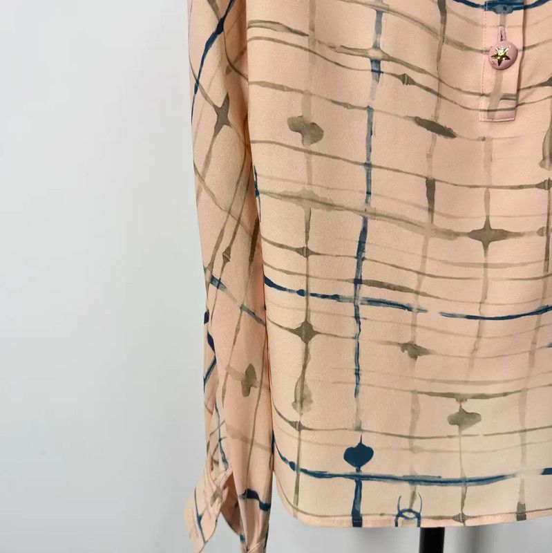 Chanel Chanel Multicolor Silk Women's Shirt 0089 Size S / US 4 / IT 40 - 5 Thumbnail