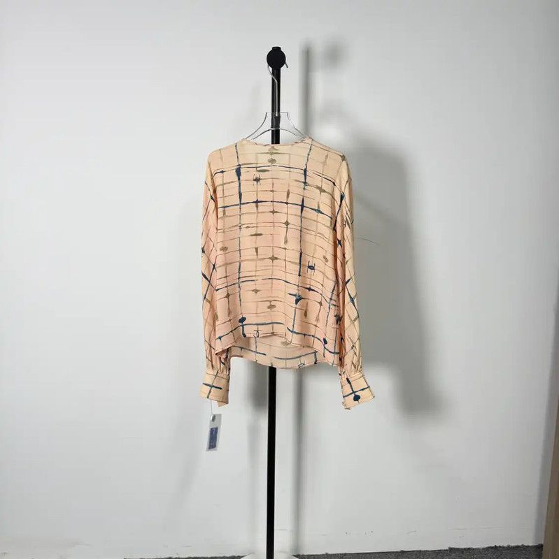 Chanel Chanel Multicolor Silk Women's Shirt 0089 Size S / US 4 / IT 40 - 2 Thumbnail
