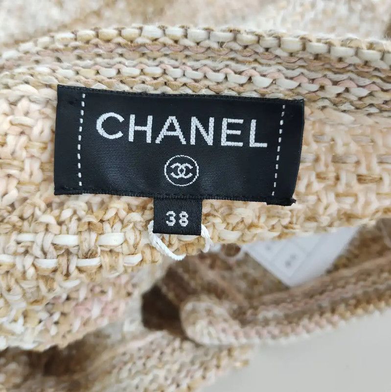 Chanel Chanel Color-Blocked Cotton Cardigan 0089 Size M / US 6-8 / IT 42-44 - 3 Thumbnail