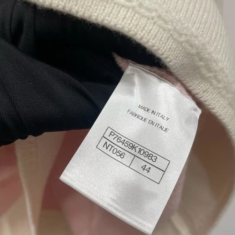 Chanel Chanel Pink Cashmere Long Sleeve Sweater 0089 Size L / US 10 / IT 46 - 5 Thumbnail