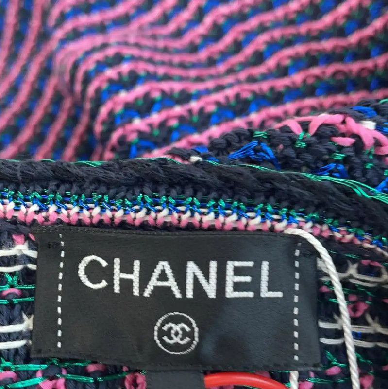 Chanel Chanel Colorful Cotton Cardigan for Women 0089 Size XS / US 0-2 / IT 36-38 - 3 Thumbnail