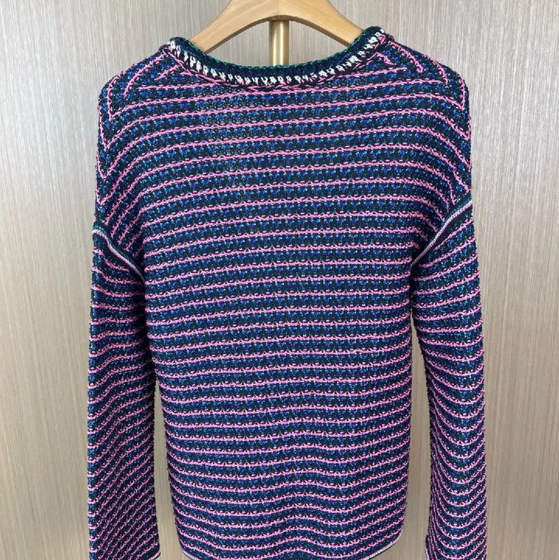 Chanel Chanel Colorful Cotton Cardigan for Women 0089 Size XS / US 0-2 / IT 36-38 - 2 Thumbnail