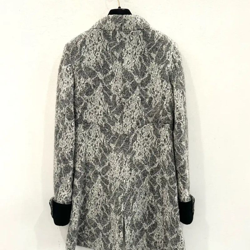 Chanel Chanel Black Wool Jacket for Women 0089 Size M / US 6-8 / IT 42-44 - 4 Thumbnail