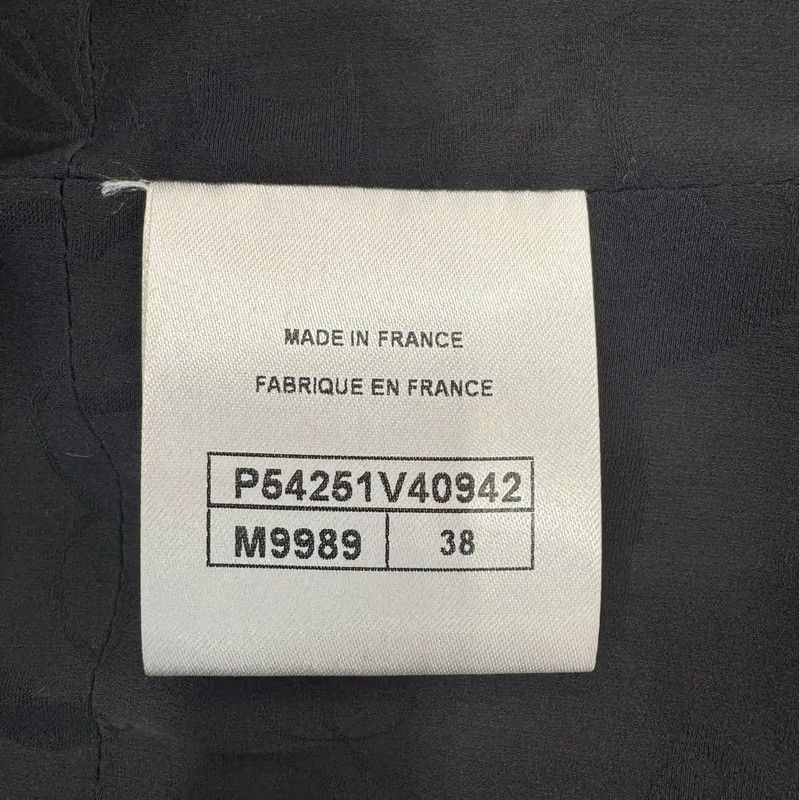 Chanel Chanel Black Wool Jacket for Women 0089 Size M / US 6-8 / IT 42-44 - 8 Thumbnail