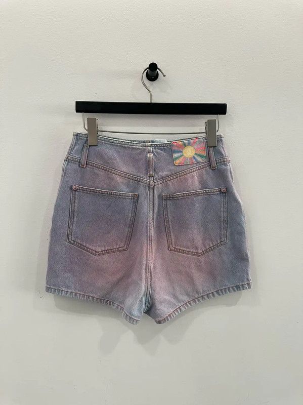 Chanel Chanel Blue Denim Women's Shorts 0089 Size 26" / US 2 / IT 38 - 2 Thumbnail