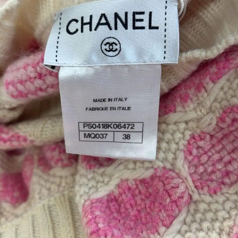 Chanel Chanel Color-Block Cashmere Dress for Women 0089 Size M / US 6-8 / IT 42-44 - 3 Thumbnail