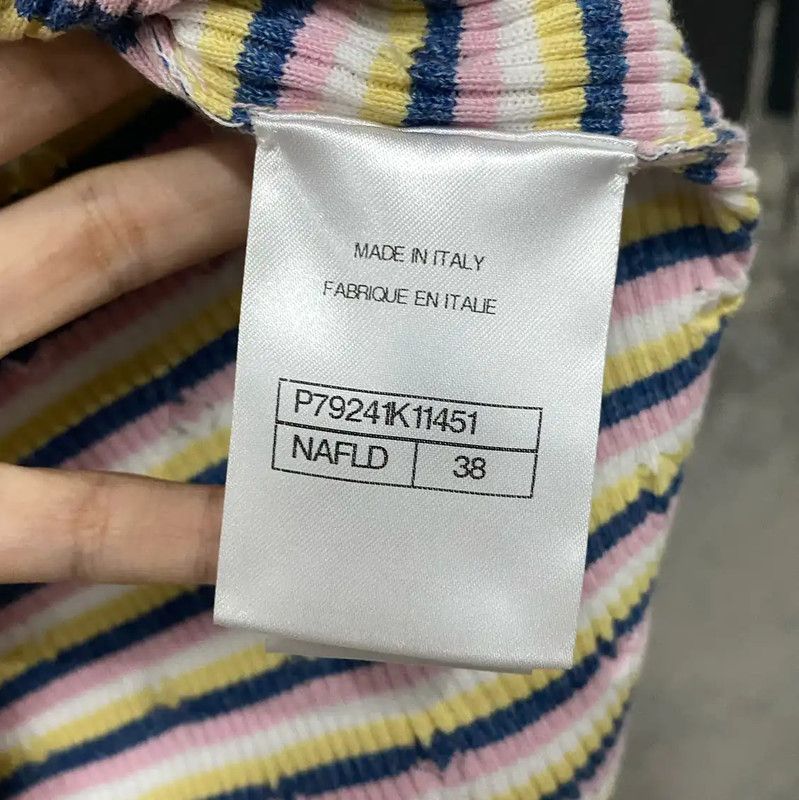 Chanel Chanel Summer Striped Women's Tank Top 0089 Size ONE SIZE - 7 Thumbnail