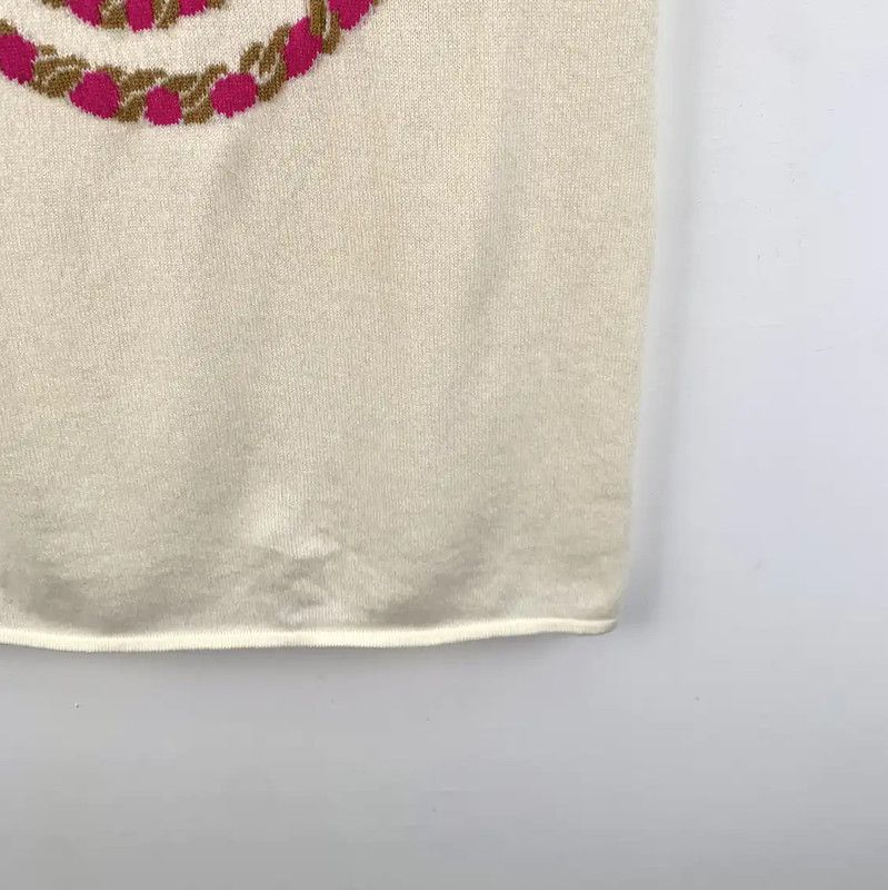 Chanel Chanel Beige Cashmere Women's Dress 0089 Size XXS / US 00 / IT 34 - 4 Thumbnail