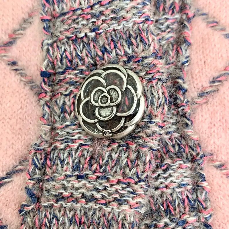 Chanel Chanel Pink Cashmere Blend Dress for Women 0089 Size S / US 4 / IT 40 - 6 Thumbnail