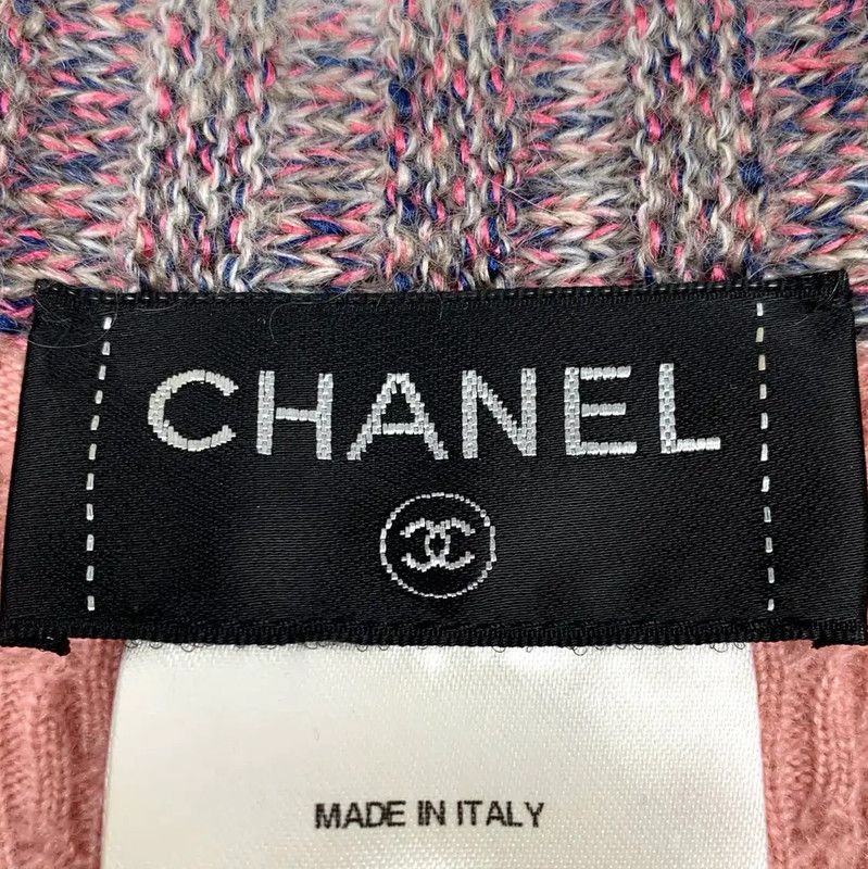 Chanel Chanel Pink Cashmere Blend Dress for Women 0089 Size S / US 4 / IT 40 - 7 Thumbnail