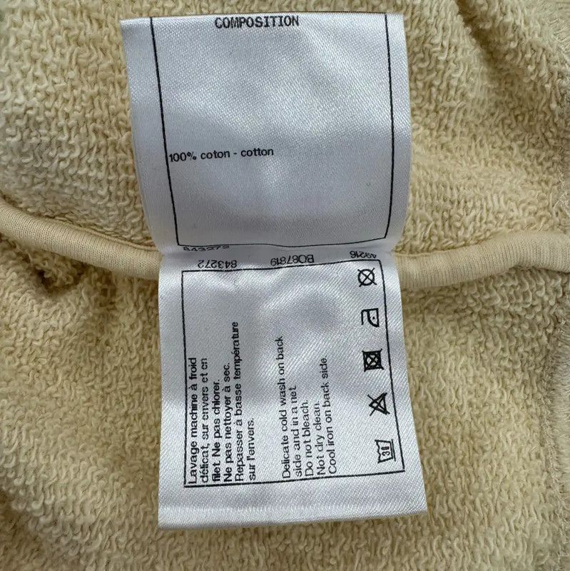 Chanel Chanel Beige Cotton Women's Sweatshirt 0089 Size M / US 6-8 / IT 42-44 - 8 Thumbnail