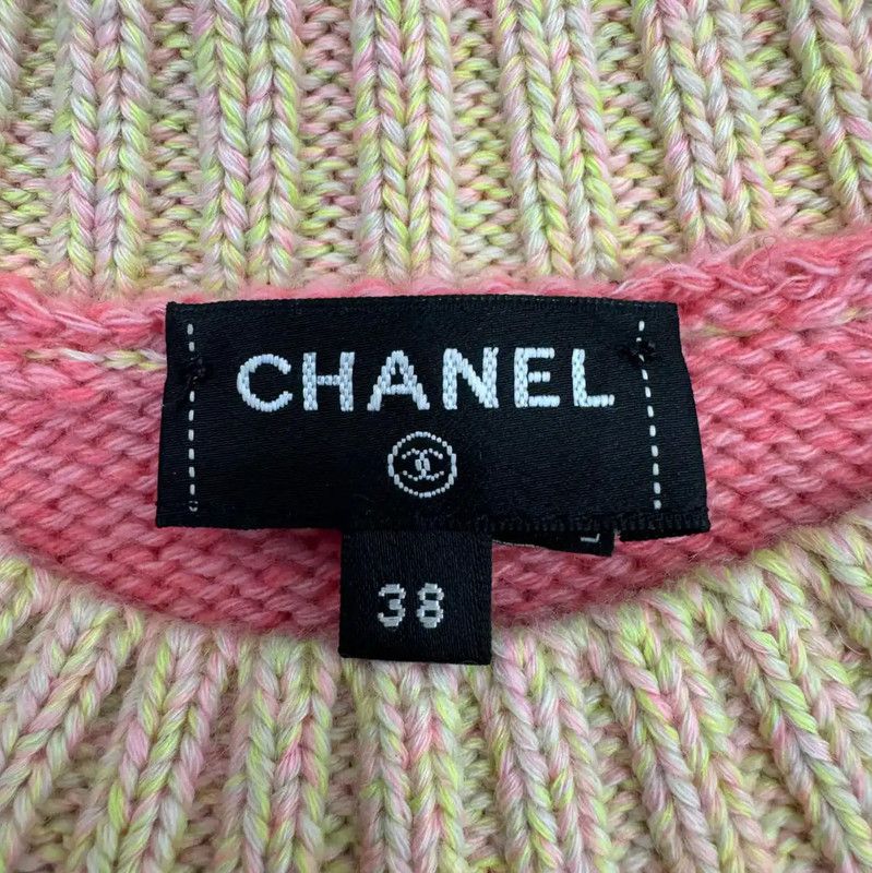 Chanel Chanel Pink Cashmere Women's Jacket 0089 Size M / US 6-8 / IT 42-44 - 6 Thumbnail