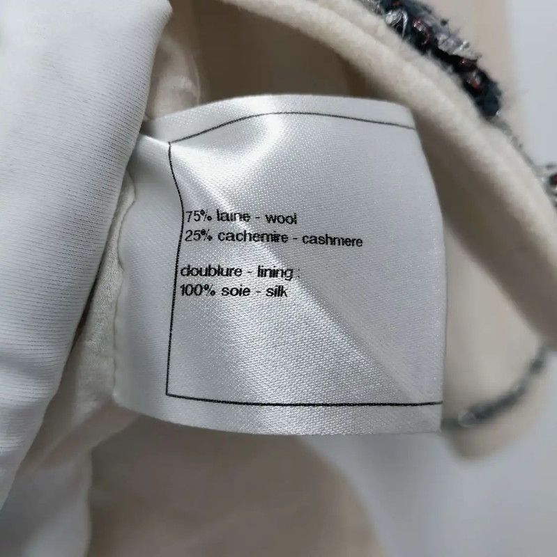 Chanel Chanel Women's Long White Coat for Spring/Fall 0089 Size M / US 6-8 / IT 42-44 - 5 Thumbnail