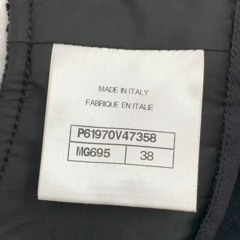 Chanel Chanel Black Cotton Women's Overalls 0089 Size 23" - 7 Thumbnail