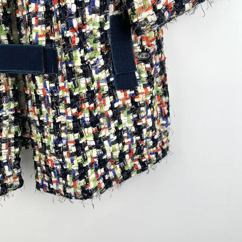 Chanel Chanel Colorful Cotton Women's Jacket 0089 Size XS / US 0-2 / IT 36-38 - 4 Thumbnail