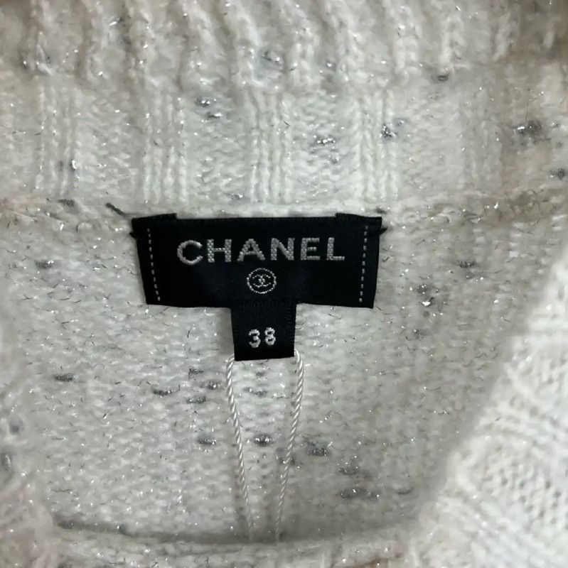 Chanel Chanel Multicolor Cashmere Pullover Sweater 0089 Size M / US 6-8 / IT 42-44 - 4 Thumbnail