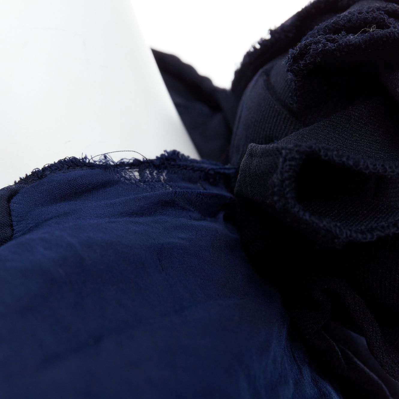 Comme des Garcons rare COMME DES GARCONS 2011 Runway twist knot deconstructed half tie jacket S Size S / US 4 / IT 40 - 13 Thumbnail
