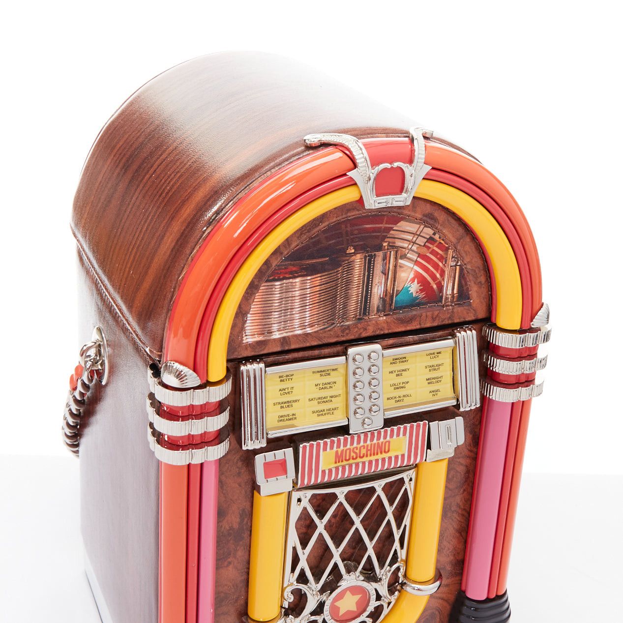 Moschino rare MOSCHINO 2022 Runway Jeremy Scott Diner Jukebox crossbody bag Size ONE SIZE - 7 Thumbnail