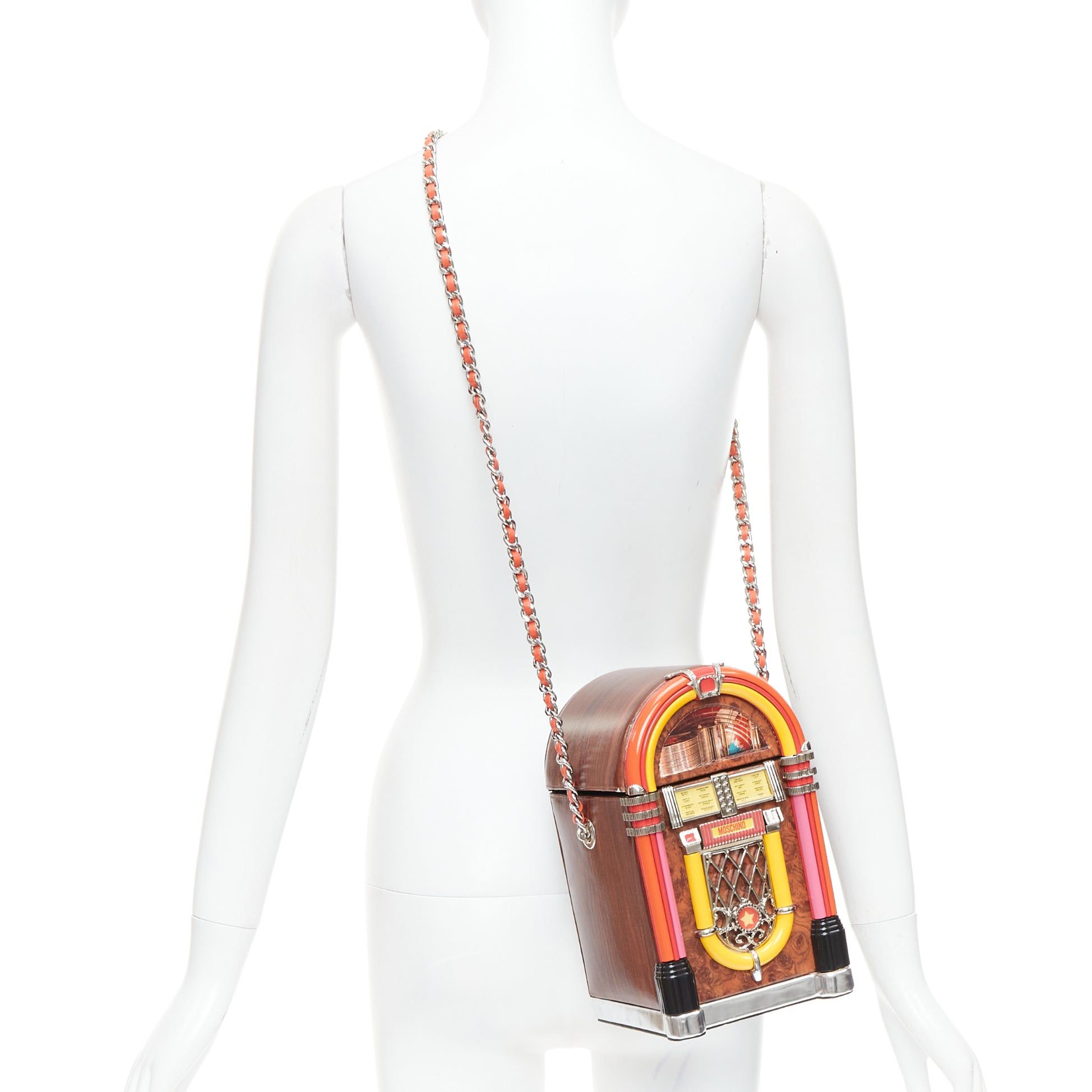 Moschino rare MOSCHINO 2022 Runway Jeremy Scott Diner Jukebox crossbody bag Size ONE SIZE - 2 Thumbnail