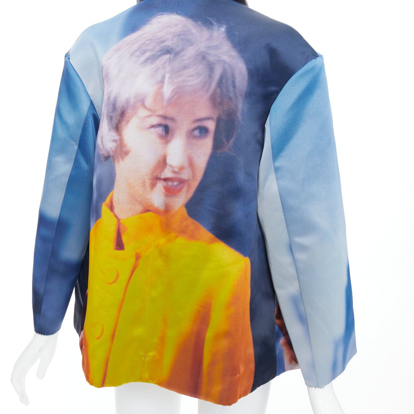 Undercover rare UNDERCOVER Cindy Sherman print blue yellow polyester silk jacket JP2 M Size M / US 6-8 / IT 42-44 - 7 Thumbnail
